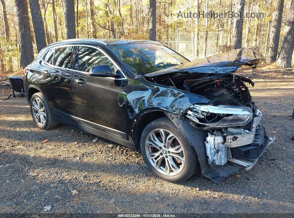 WBXYH9C02L5P44673 2020 BMW X2 Черный Передняя правая четверть