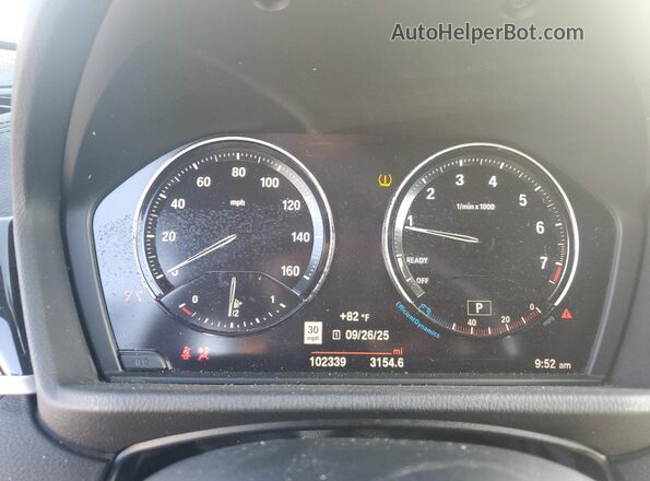 WBXYJ1C02L5P34876 2020 BMW X2 Белый Вид щитка приборов