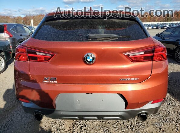 WBXYJ5C33JEB19223 2018 BMW X2 Orange Вид ззаду