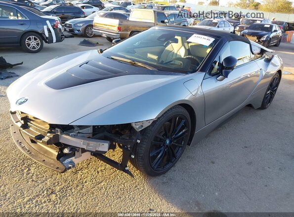 WBY2Z6C57K7D13938 2019 BMW I8 Gray Przód lewy
