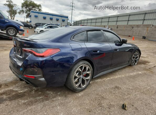 WBY33AW09PFP28326 2023 BMW I4 Синий Задняя правая четверть