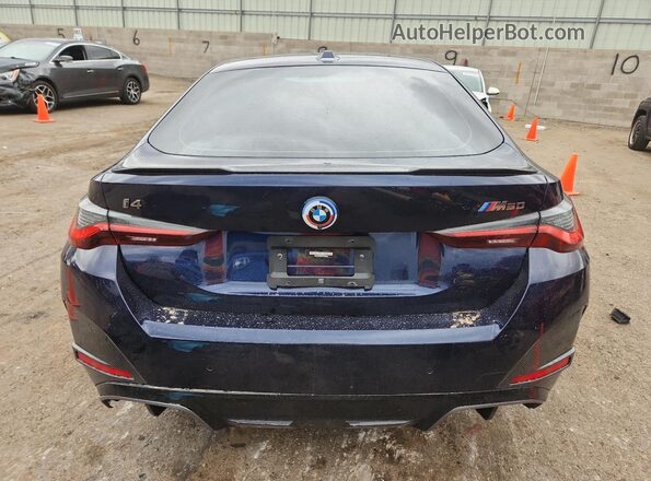WBY33AW09PFP28326 2023 BMW I4 Синий Вид сзади