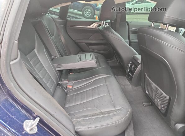 WBY33AW09PFP28326 2023 BMW I4 Синий Вид задних сидений