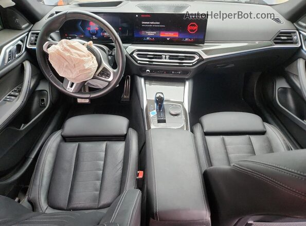 WBY33AW09PFP28326 2023 BMW I4 Синий Вид панели приборов