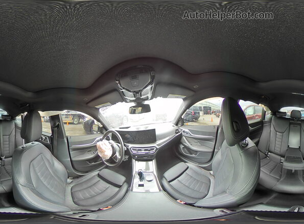 WBY33AW09PFP28326 2023 BMW I4 Синий Вид наклейки с VIN-кодом