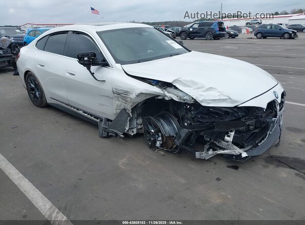 WBY43AW01RFS99996 2024 BMW I4 White Przód prawy
