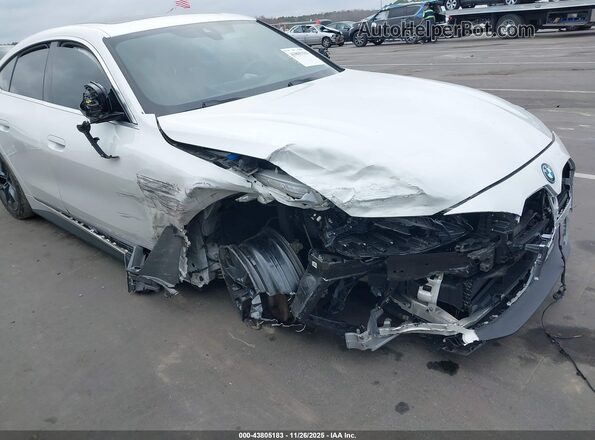 WBY43AW01RFS99996 2024 BMW I4 White Widok z przodu