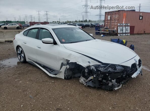 WBY43AW09PFP47866 2023 BMW I4 Белый Передняя правая четверть