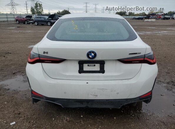 WBY43AW09PFP47866 2023 BMW I4 Белый Вид сзади