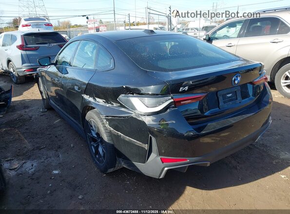 WBY73AW08PFN89386 2023 BMW I4 Black Задня ліва чверть