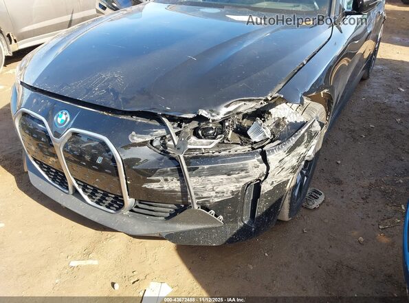 WBY73AW08PFN89386 2023 BMW I4 Black Вид спереду