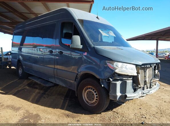 WD4PF1CD4KP133085 2019 MERCEDES-BENZ SPRINTER Gray Передня права чверть