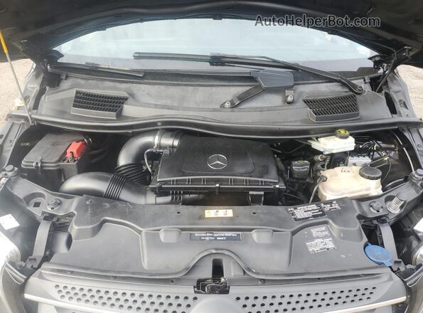 WD4PG2EE9J3461892 2018 MERCEDES-BENZ METRIS Черный Вид подкапотного пространства