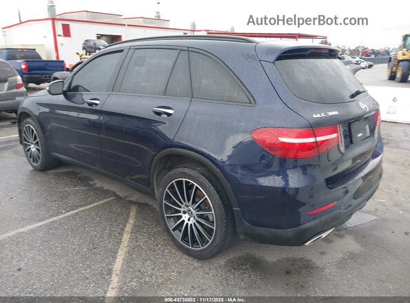 WDC0G4JB1HF282087 2017 MERCEDES-BENZ GLC 300 Синий Задняя левая четверть