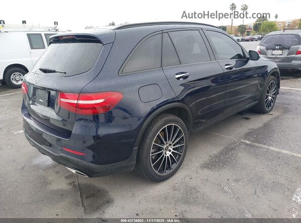 WDC0G4JB1HF282087 2017 MERCEDES-BENZ GLC 300 Синий Задняя правая четверть