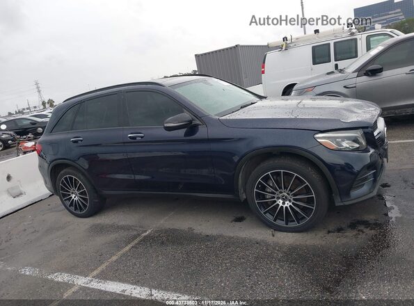 WDC0G4JB1HF282087 2017 MERCEDES-BENZ GLC 300 Синий Вид задней части салона
