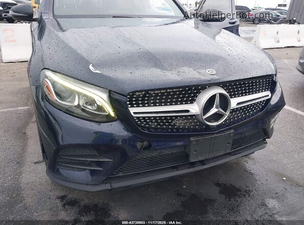 WDC0G4JB1HF282087 2017 MERCEDES-BENZ GLC 300 Синий Вид спереди