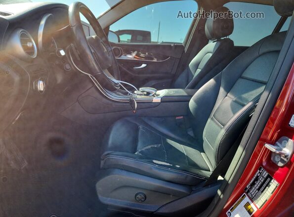 WDC0G4JB3GF090975 2016 MERCEDES-BENZ GLC-CLASS Красный Вид салона спереди