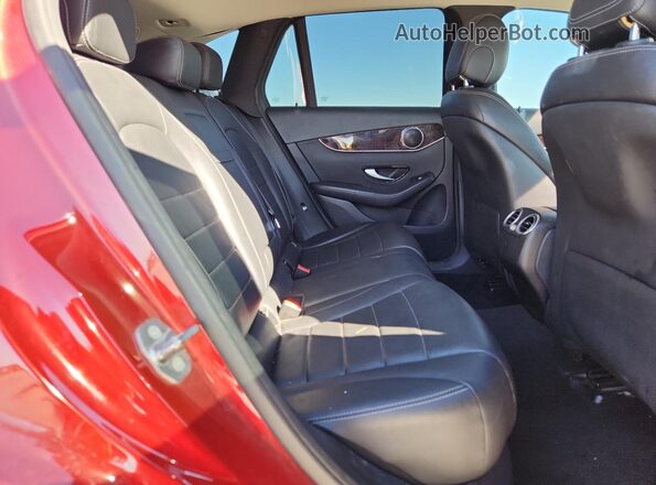 WDC0G4JB3GF090975 2016 MERCEDES-BENZ GLC-CLASS Красный Вид задней части салона
