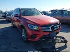 2017 Mercedes-benz Glc 300   Red vin: WDC0G4JB8HF132896