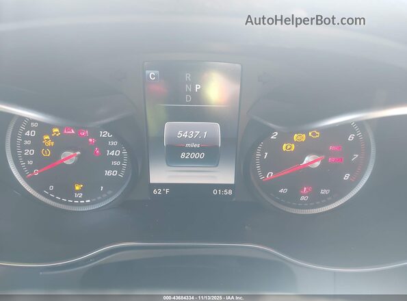WDC0G4KB0HF153398 2017 MERCEDES-BENZ GLC 300 Белый Вид задних сидений