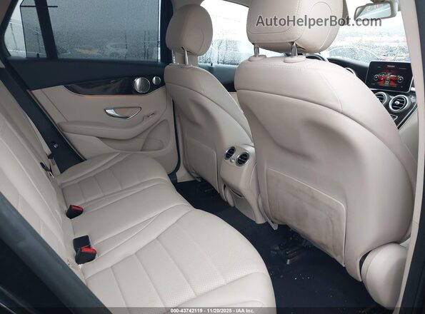 WDC0G4KB7HF182736 2017 MERCEDES-BENZ GLC 300 Black VIN კოდის სტიკერის ხედი