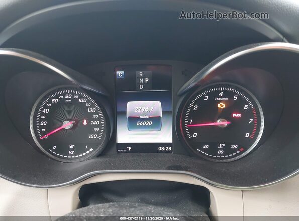 WDC0G4KB7HF182736 2017 MERCEDES-BENZ GLC 300 Black უკანა სავარძლების ხედი