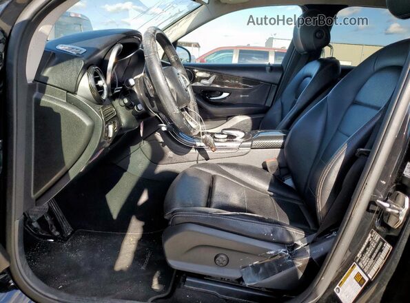 WDC0G4KB8GF092896 2016 MERCEDES-BENZ GLC-CLASS Черный Вид салона спереди