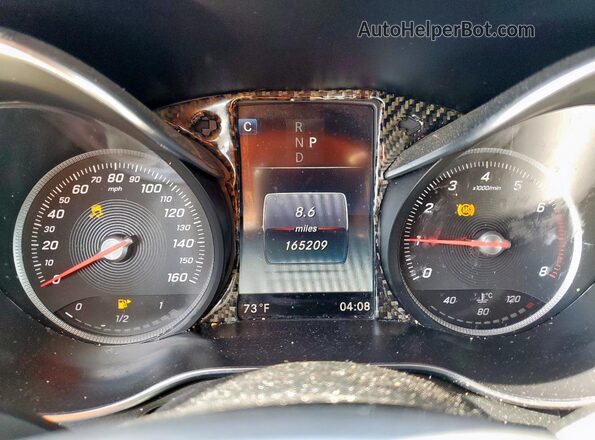 WDC0G4KB8GF092896 2016 MERCEDES-BENZ GLC-CLASS Черный Вид щитка приборов