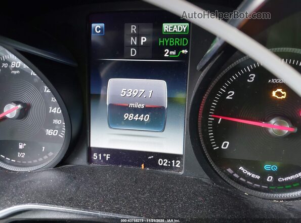 WDC0G5EB7KF596320 2019 MERCEDES-BENZ GLC 350E Gray Вид задніх сидінь