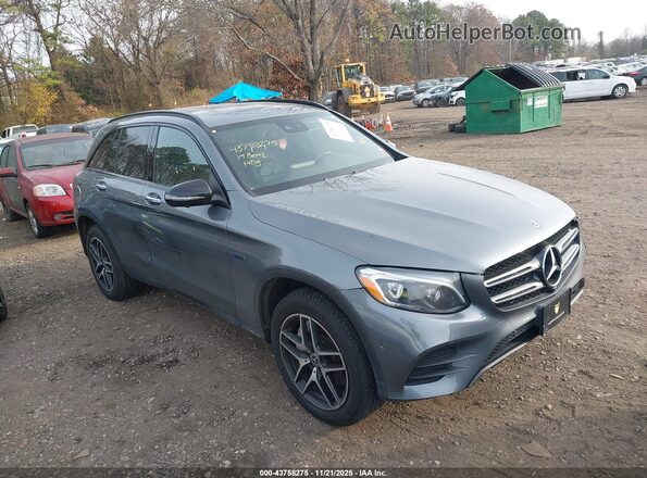 WDC0G5EB7KF596320 2019 MERCEDES-BENZ GLC 350E Gray Вид задньої частини салону
