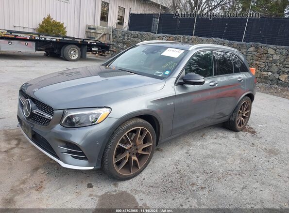 WDC0G6EB2KF517514 2019 MERCEDES-BENZ AMG GLC 43 Серый Передняя левая четверть