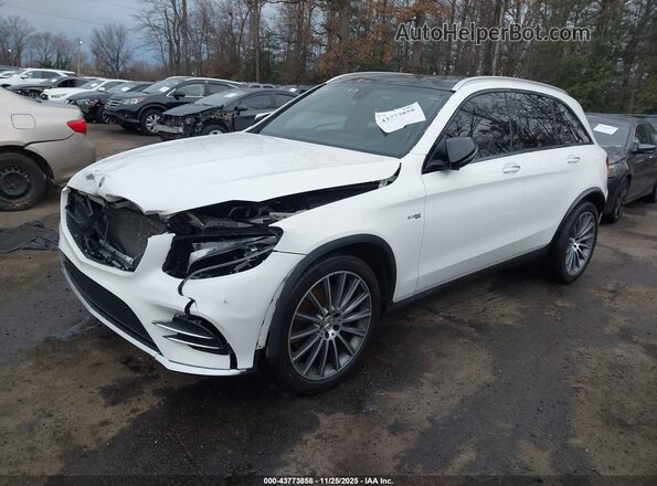 WDC0G6EB2KF536547 2019 MERCEDES-BENZ AMG GLC 43 Белый Передняя левая четверть