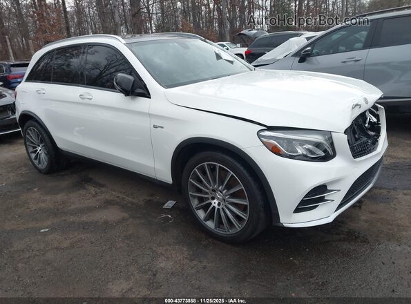 WDC0G6EB2KF536547 2019 MERCEDES-BENZ AMG GLC 43 Белый Передняя правая четверть