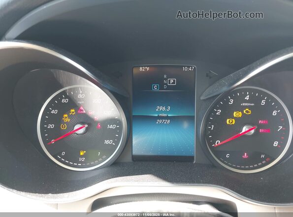 WDC0G8DB0LF742965 2020 MERCEDES-BENZ GLC 300 White Հետևի նստատեղերի տեսք