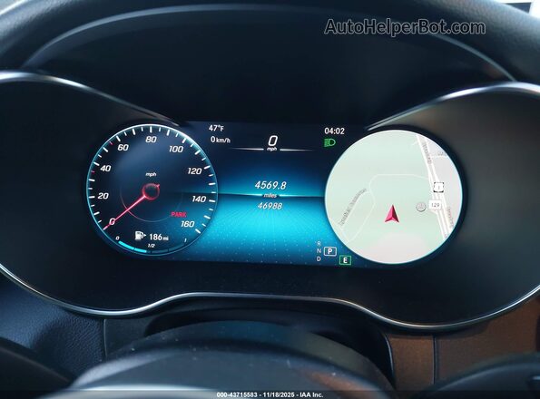 WDC0G8EB7LF672668 2020 MERCEDES-BENZ GLC 300 Серебряный Вид задних сидений