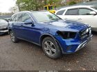 2020 Mercedes-benz Glc 300 4matic Blue vin: WDC0G8EB8LF680195