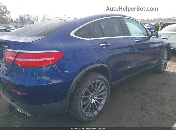 WDC0J4KB0KF503153 2019 MERCEDES-BENZ GLC 300 COUPE Blue Задня права чверть