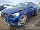 2019 Mercedes-benz Glc 300 Coupe 4matic Blue vin: WDC0J4KB0KF503153