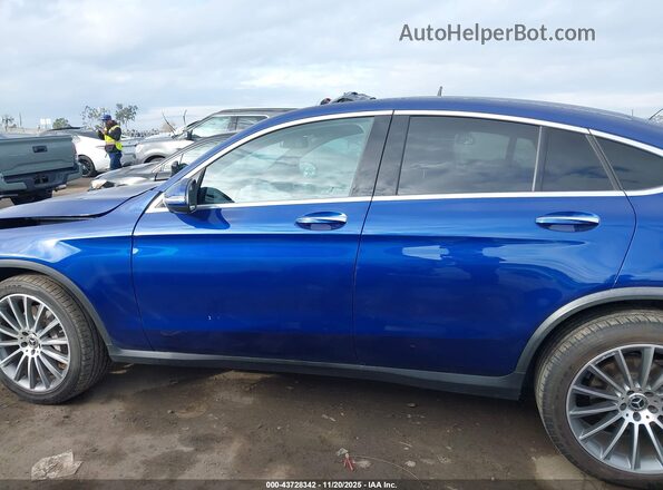 WDC0J4KB0KF503153 2019 MERCEDES-BENZ GLC 300 COUPE Blue Вид задньої частини салону