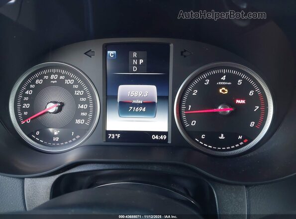 WDC0J4KB0KF581674 2019 MERCEDES-BENZ GLC 300 COUPE Белый Вид задних сидений