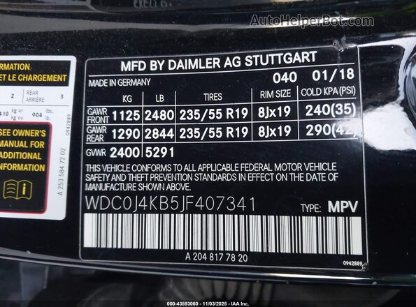 WDC0J4KB5JF407341 2018 MERCEDES-BENZ GLC 300 COUPE Black Vista del compartimento del motor