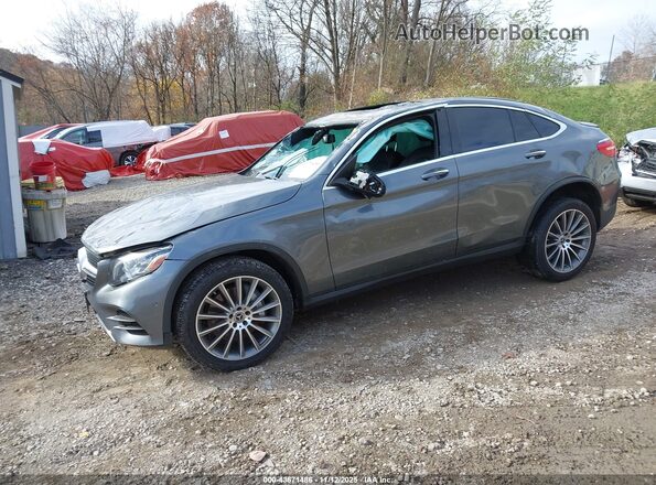 WDC0J4KB5KF633882 2019 MERCEDES-BENZ GLC 300 COUPE Серый Передняя левая четверть
