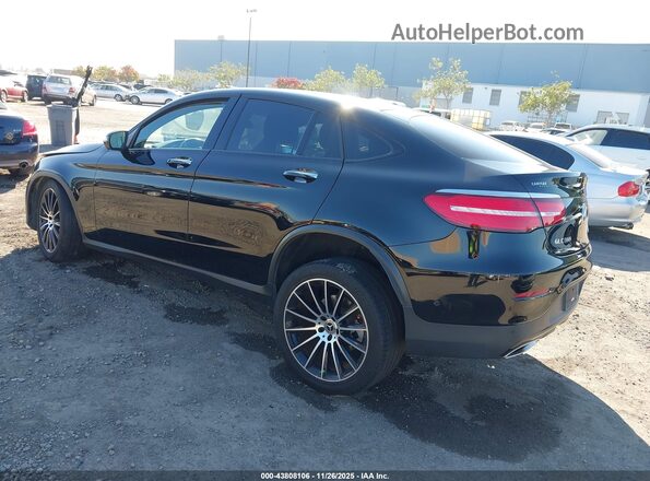 WDC0J4KBXKF661466 2019 MERCEDES-BENZ GLC 300 COUPE Черный Задняя левая четверть