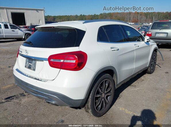 WDCTG4EB1GJ206999 2016 MERCEDES-BENZ GLA 250 Белый Задняя правая четверть