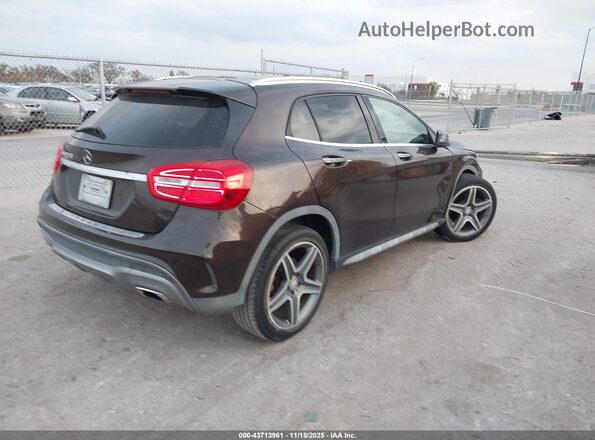 WDCTG4EB4GJ189681 2016 MERCEDES-BENZ GLA 250 Brown Tył prawy
