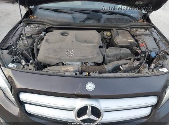 WDCTG4EB4GJ189681 2016 MERCEDES-BENZ GLA 250 Brown Widok z tyłu