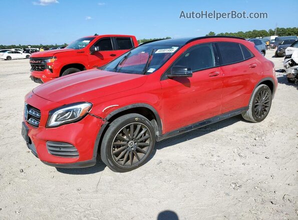 WDCTG4EB4JJ507192 2018 MERCEDES-BENZ GLA Red Przód lewy