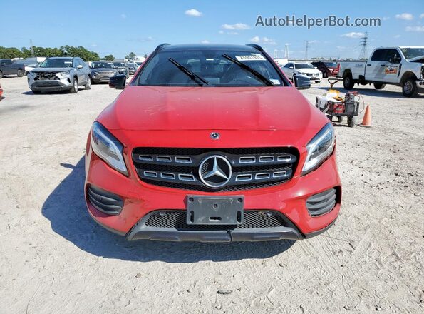 WDCTG4EB4JJ507192 2018 MERCEDES-BENZ GLA Red Widok z przodu