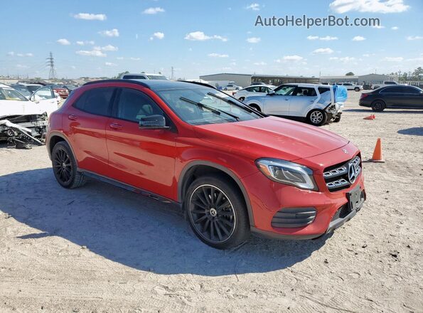 WDCTG4EB4JJ507192 2018 MERCEDES-BENZ GLA Red Przód prawy